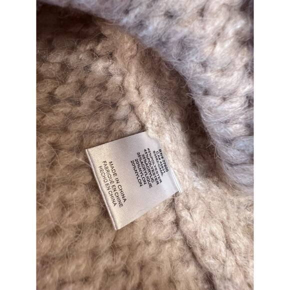 Saltwater Luxe Los Angeles Sweater Camel Size LG NWT Cozy Comfy Chic - Picture 4 of 6